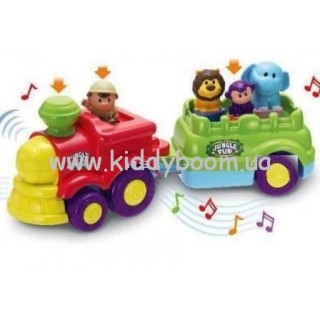Развивающая игрушка Keenway Поезд музыкальные джунгли (31224)