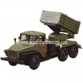 Автомодель Урал военный 