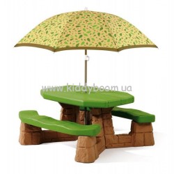 Столик для пикника с зонтиком