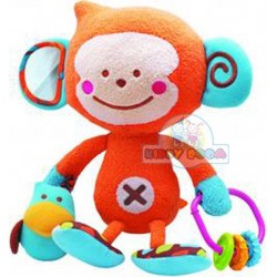 Детская игрушка подвеска «Обезьянка» BabyBaby 03793