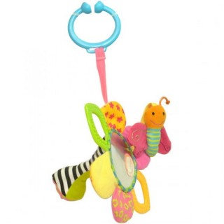 Мультиактивная игрушка-погремушка Любимый цветочек (002GD) Biba Toys