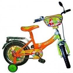 Детский велосипед 2-х колеснй "Малыш и Карлсон" 14 дюймов