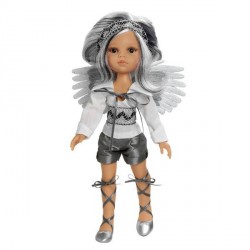 Кукла ангел Plateado в серебряном Paola Reina 04699