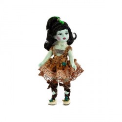 Кукла ведьмочка Verde в ажурном платье Paola Reina 04689