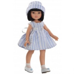 Кукла подружка Лилу в голубом сарафане Paola Reina 2013 04581