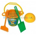 Набор для песка Забава 5 элементов Wader 39073
