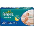 Подгузники Pampers Active Baby 4 maxi (7-18 кг) 54 шт