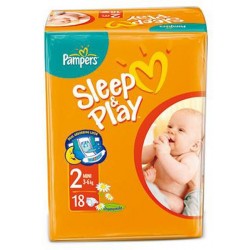 Подгузники Pampers Sleep & Play 2 mini (4-9 кг) 18 шт