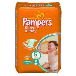 Подгузники Pampers Sleep & Play 5  junior  (11-25 кг) 11 шт