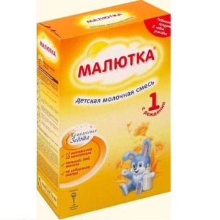 Сухая молочная смесь Nutricia Малютка 1 с пребиотиками 350 гр.
