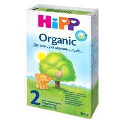 Сухая молочная смесь HiPP Organic 2 300 гр.