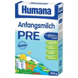 Сухая молочная смесь Humana Pre с пребиотиками 300 гр.