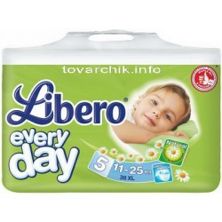 Подгузники Libero Everyday 5 (11-25 кг) 38 шт.
