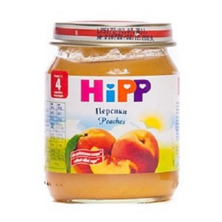 Пюре Hipp Персики (с 4 мес.) 125 гр.