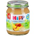 Пюре Hipp Персики с бананами (с 6 мес) 125 гр.