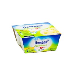 Йогурт Humana Банан (с 6 мес.) 4х100 гр.