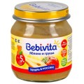 Пюре Bebivita Яблоко и груша (с 5 мес.) 100 гр.