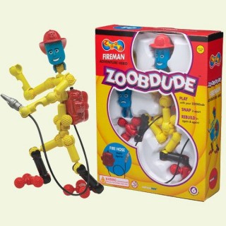 Конструктор Zoob Dude пожарный 12001