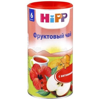 Чай HiPP фруктовый (с 6 мес.) 200 гр.