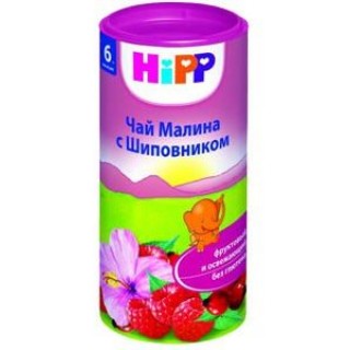 Чай HiPP с малиной и шиповником (с 6 мес.) 200 гр.