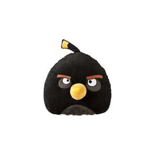 Мягкая игрушка антистрессовая Angry Birds Птичка черная SC12285/10