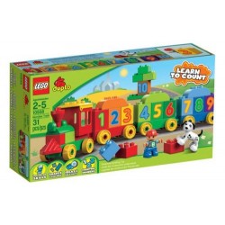 Поезд c цифрами Lego 10558