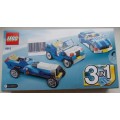 Синий родстер Lego 6913