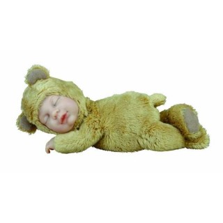Кукла-мишка бежевый, спящий Anne Geddes 579103-AG