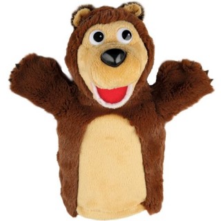 Мягкая игрушка на руку Медведь 27 см Мульти-Пульти V91098