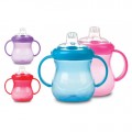 Поильник-непроливайка с ручками и силиконовым носиком Nuby 9644
