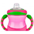 Поильник-непроливайка с силиконовым носиком и нескользящим дном Nuby 9853