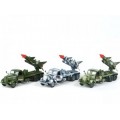 Автомодель ВОЕННАЯ ТЕХНИКА С РАКЕТОЙ XL Технопарк 831-E-WB