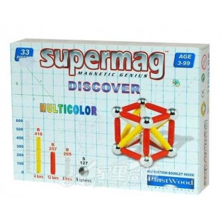 Магнитный конструктор Discover 33 Supermag 64