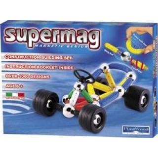 Магнитный конструктор Go kart Supermag 163