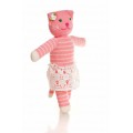 Вязаная игрушка Кошка Алиса Фрея