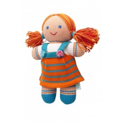 Вязаная игрушка Кукла Девочка Фрея