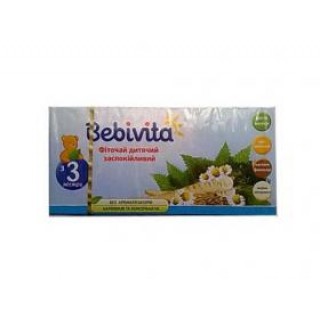 Чай Bebivita успокаивающий (с 3 мес.) 30 гр.