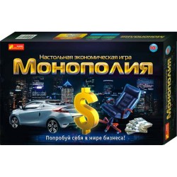 Настольная экономическая игра Монополия Ranok-Creative 5807