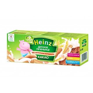 Печенье детское Heinz с какао (с 9 мес.) 160 гр.