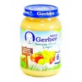 Пюре Gerber виноград, яблоко с творогом ( c 6 мес.)190 гр.
