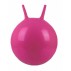 Детский мяч для фитнеса с рожками (фитбол) Profi 45 см MS 0380 розовый