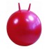Детский мяч для фитнеса с рожками (фитбол) Profi 45 см MS 0380 красно-розовый 