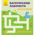 Книга Многоразовые лабиринты (рус/укр.язык) Ранок С54700хУ (4 вида)