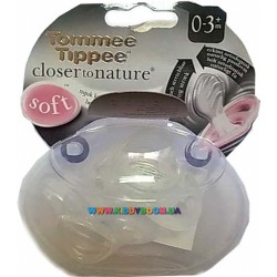Пустышка Tommee Tippee Closer to nature Soft 0-3 мес.