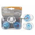 Пустышка Tommee Tippee Closer to nature Pure 9-18 мес.