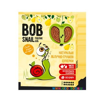 Натуральные конфеты яблоко-груша Bob Snail Равлик Боб 120 г 1740410