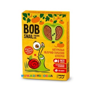 Натуральные конфеты яблоко-тыква Bob Snail Равлик Боб 60 г 1740411