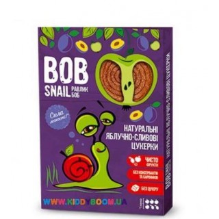 Натуральные конфеты яблоко-слива Bob Snail Равлик Боб 60 г 1740417