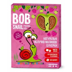Натуральные конфеты яблоко-малина Bob Snail Равлик Боб 120 г 1740422