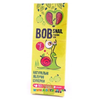 Натуральные конфеты Яблоко Bob Snail Равлик Боб 30 г 1740423